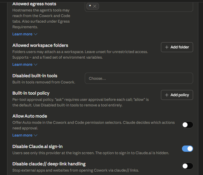 Claude Desktop setup screenshot — Step 4