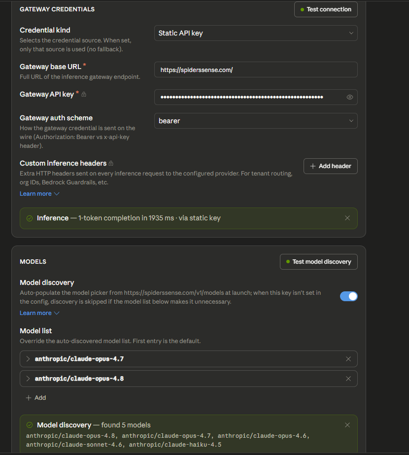 Claude Desktop setup screenshot — Step 5